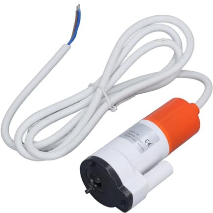 Asixxsix DC 12V RV Wasserpumpe, 16lpm RV Wasserdruck Pumpe, Low Noise RV Hochdruck Wasserpumpen für RV Yacht campers Sprayer Food Truck Camping