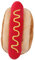 JUMPLAWN Hot Dog mit Quietschfunktion Bissbeständiges Tiernahrungssimulationsspielzeug für Spaß und Unterhaltung für Kleine und Mittelgroße
