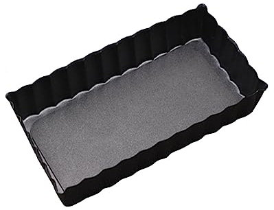 GLEAVI Teglia Antiaderente Per Crostate Stampo Da Forno Con Fondo Rimovibile Utensile Per Quiche Materiale Resistente e Leggero Facile Da Pulire e Conservare