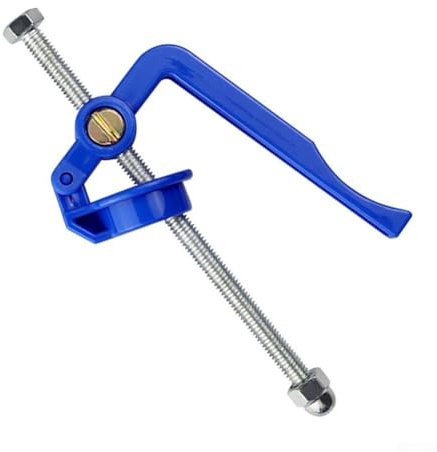 Lötpastenspender für Motherboard-Reparatur, Flussmittel-Extruder-Werkzeug mit Metallstange, ergonomischer Schieber für -10 cc Lötöl, für Zinnpaste und UV für Maske (blau)