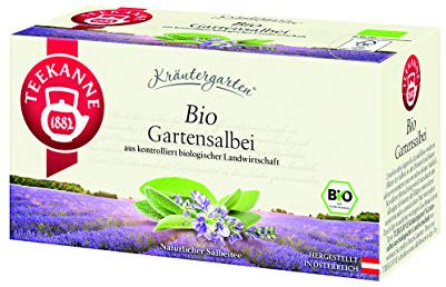 Teekanne ?sterreich Kr?utergarten Bio Gartensalbei, 6er Pack (6 x 30 g)
