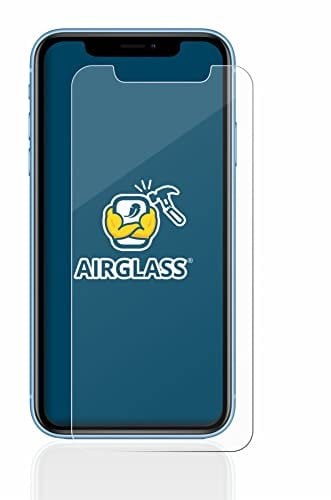 BROTECT Schutzglas für Apple iPhone XR / 11 Schutzfolie Made in Germany Panzer Folie Glas Displayschutz [Kratzfest 9H, Anti-Fingerprint,Transparent]