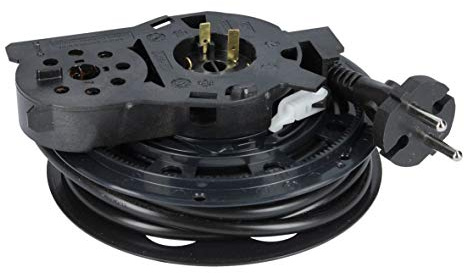 Bosch Siemens 490642 00490642 ORIGINAL Kabeltrommel Netzkabeltrommel Anschlusskabelrolle Netzkabel Staubsaugertrommel Zuleitungskabel Kabeleinroller Kabelrolle Bodenstaubsauger Sauger Staubsauger
