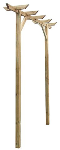 Tidyard Pergolato da Giardino 200x40x205 cm in Legno FSC