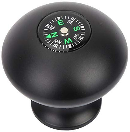 Trekking Pole Stick Unipod Handle Aluminum Alloy Materia lTripod Monopod Ball Head Handle Grip Knob Suitable for Outdoor Use, Help User Quickly Locate the Direction