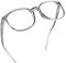 LifeArt Blue Light Blocking Glasses, Computer Reading Glasses with Spring Hinge, Gaming Glasses, TV Glasses for Women and Men, Anti Glare (Clear Grey, No Magnification)