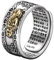 99 Silber PiXiu Buddhistisches Herz Sutra Ring für Männer Frauen Feng Shui Ring Öffnung verstellbar Mantra Amulett Reichtum Glück Ring Geschenk