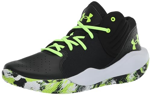 Under Armour Unisex Jet '21 Court Performancence, Black, 44 EU