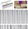 Swpeet 5000 PCS Brad Nails Multi-Length Galvanized Straight Finishing Nail (F45 (1-3/4 Inch）)