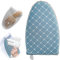 Garment Steamer Glove, Steamer Mitt Handheld Board with Finger Loop, Heat Resistant Gloves Gloves for Clothes Steamer Anti Steam Glove, Garment Steamer Accessories, Blue