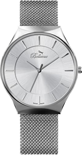Bellevue Herren Analog-Digital Automatic Uhr mit Armband S0367635