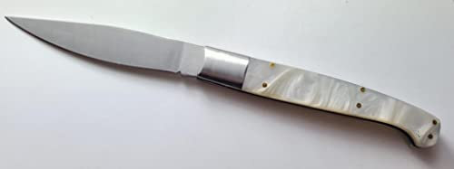 ARMERIAONLINE SINCE 1999 Coltello sardo Coltellino da collezione tipo Pattada Sardegna Manico tipo madreperla vendita online tascabile
