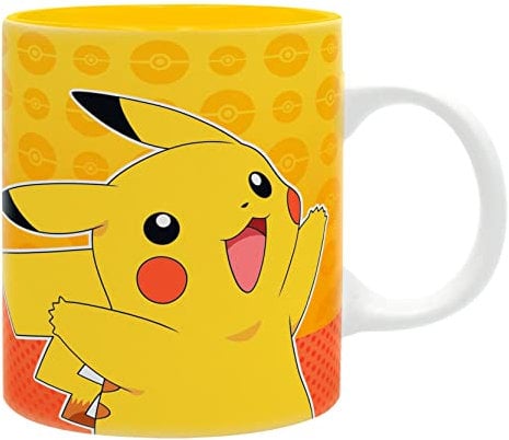 ABYstyle POKEMON - Tazza da 320 ml, cartone animato sottile