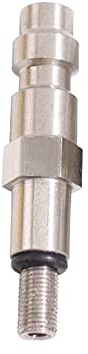 Manloney LLC Universal Airsoft HPA Magazin Armaturen Ventiladapter männlich Foster Schnelltrennkupplung (Typ-B)