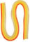 PATIKIL 120 Stück Quilling-Streifen Papier 1/8(3mm) 21 Origami-Papier Quilling-Streifen für Kunst DIY Handwerk Weihnachten, Gelb
