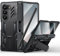 FNTCASE Custodia per Samsung Galaxy Z-Fold-6: militari grado 360, supporto protettivo a S-Pen, protezione per cerniera, resistente agli urti, con supporto per Galaxy ZFold 6 5G 2024 (nero)