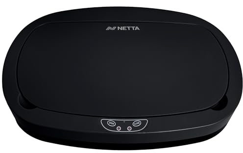 NETTA Replacement Bin Lid for 50L Plastic Sensor Bin - Black