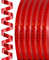 ALEGRE 20 Rollen Geschenkband Rot,5mmx10m Glitzer Ballonband, Schleifenband, Geschenkbänder,Seidenband Bänder zum Basteln, Dekoband für Ballonverschlüsse, Geschenkverpackung, Geburtstag Hochzeits Deko