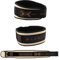 PICSIL - Cinturón Lumbar para Levantamiento Pesas | Personalizable con Parches | Soporte para Cross Training y Gimnasio | Faja de Fuerza para Hombre y Mujer | Color Sandstone Talla L