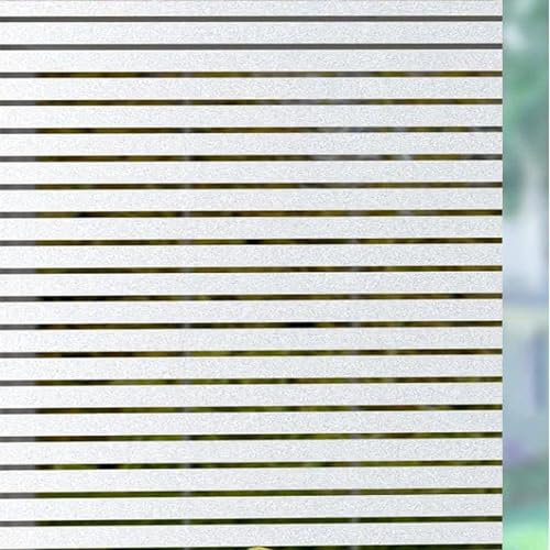 Frosted Privacy Film for Glass Windows 70 x 600 cm(28 x 236inch) Sun Blocker Heat Reducing Easy Removal UV Blocker Window Tint Film Window Film Privacy Film for Office, Shutters