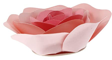 Ciieeo Große Rosenpapierblumen-wanddekoration Für Hochzeitsfeiern 10 Cm Durchmesser Handgefertigtes Papierblumen-ornament Für Die Inneneinrichtung