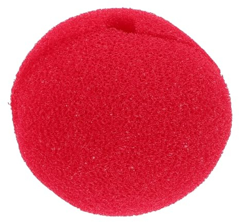 Garneck Rote Clownsnase Aus Schwamm – Perfekte Zirkusnase Für Kostüme - Cosplay - Halloween Und Karneval – Ideal Für Partys Und Scherzartikel – Lustiger Jokernasen Look