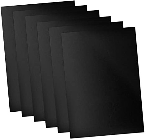 Cabilock Lot De 6 Tapis De Cuisson Antiadhésifs Et Réutilisables Pour Four