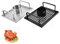 iplusmile Ensemble D'ustensiles De Barbecue Grille pour Fumoir De Poulet Grille pour Grill Panier pour en Plein Air À La Maison