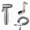 1.5M PU Shower Hose Handheld Toilet Bidet Sprayer Set Kit Stainless Steel Hand Bidet Faucet for Cleaning,Single Function (Double Function)