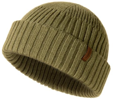 Comhats XL/XXL Fisherman Beanie (Up to 63 cm) – Strickmütze für Herren & Damen – Weicher Mix mit Wollanteil – Warme Wintermütze, Kratzfrei & Maschinenwaschbar