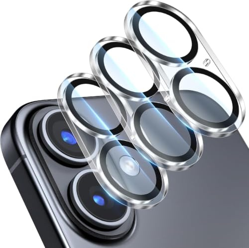 Giftorld [3 Pack Camera Lens Protector for iPhone 17,9H Tempered Glass,Anti-Scratch,Case Friendly,Night Circle,No-Bubble HD Clarity,Full Cover