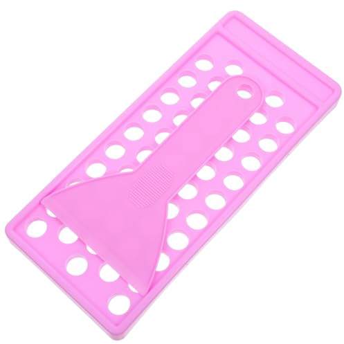 Lip Balm Filling Tray and Spatula 5g Pp DIY Purple
