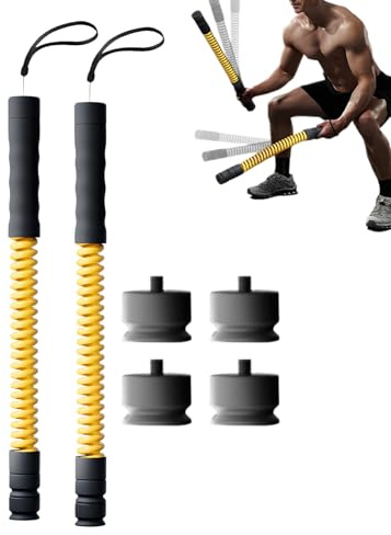 YRTUOP Gewichtete Battle Ropes, Tragbare Gewichtete Seile Ohne Seil Fitness Seile Für Armmuskeltraining Gewichtetes Trainingsgerät Übungsseil Fitnessgeräte Für Cardio Traini& Kraftübungen, Boxen