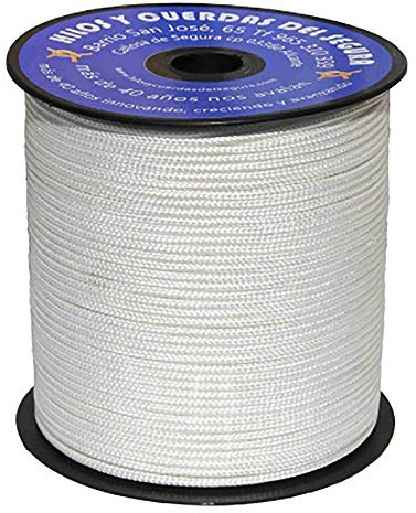 Fils et cordes du Segura 5706040200 – Drisse nylon Platinium LNE 4 mm 200 m Blanc
