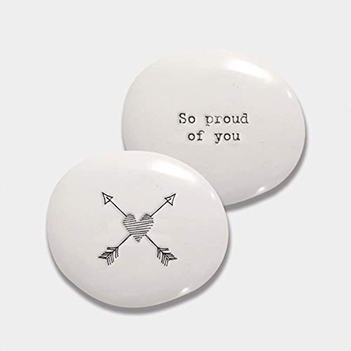 East of India Porcelain Pebble - So Proud