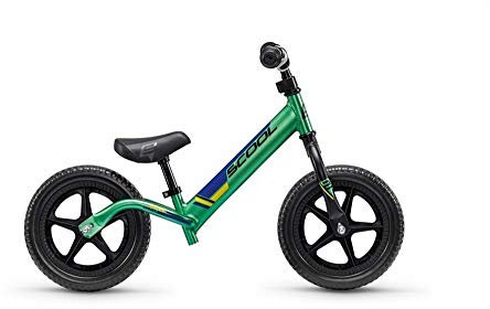 S'Cool pedeX race light Kinder Laufrad 2018 (One Size, anodized green/black)