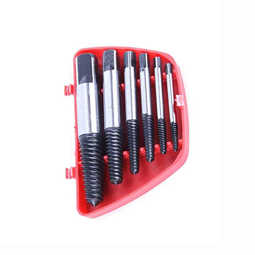 Estrattore Per Viti Rotte Kit Estrattore Per Viti Multi-split Durezza In Acciaio Inossidabile Estrattore Per Bulloni A Vite Spezzata Facile Da Staccare Adatto Per Rimuovere Le Viti Danneggiate (6pcs)