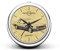 KIESENBERG Design Tischuhr Geschenk für Mustang Serie 3 Fan Uhr T-6447