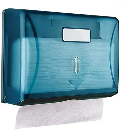 YYWJ Papierhandtuchspender, Wandhalterung, ABS-Kunststoff, C-Falz oder Einzelfalz-Handtuchspender für WC, Badezimmer, Küche, Restaurant, Büro