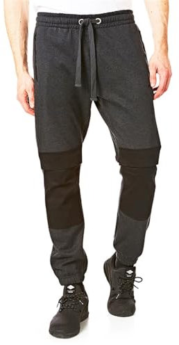 Iron Mountain IMPNT223 - Pantalones de Trabajo para Hombre, con Rodillera, Color carbón Marga, Talla M