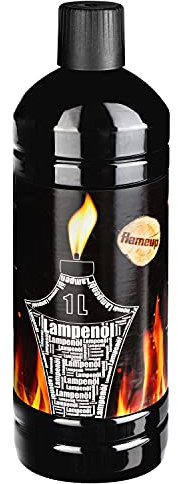 Lampenoel Lampenöl Petroleum Lampe Garten Oel Fackeln Fackel Laterne Öl Innen Camping 1-24 Liter Flasche Outdoor Oil Öllampe flüssig Gartenfackeln Flameup, Menge:1 L