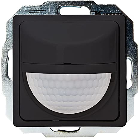 Kopp HK05 - INFRAcontrol T 180°, Infrarot-Bewegungsschalter, 2-Draht-Gerät, 5 – 300W, LED 5 – 100VA, Mattschwarz, 840450054