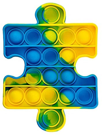 CRAZE PressNPop Press N POP Unisex Puzzle Fidget Toy sensorisches Anti Stress Spielzeug für Kinder Erwachsene Bubble Set Bunte Motive 37232, wunderschöne Farbkombinationen