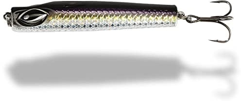 Rhino Premium Hardeel Meeres-Angelköder Hardbait für Meeresräuber lebensechte Aktion und Laufverhalten-höchst robust und stark, Silber, 10 g