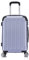 Flexot® Flex-2045 Handgepäck Kabinentrolley Koffer (16 Farben zur Auswahl) Zwillingsrollen Reisekoffer Bordcase Koffer Trolley Hartschale (M, Flieder)