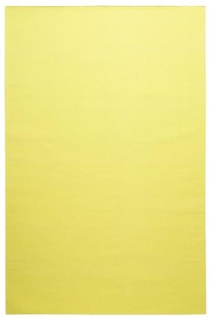 Wecon Home Nizza handgewebter Handweb-Teppich, 80 x 150 cm, gelb