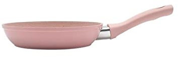 ,Casseruola Mini Padella in Pietra Antiaderente Rivestimento Durevole Manico in Silicone con Gancio Pancake Frittata di Uova Pentole Utensili da Cucina Pentola (Size : 14cm)