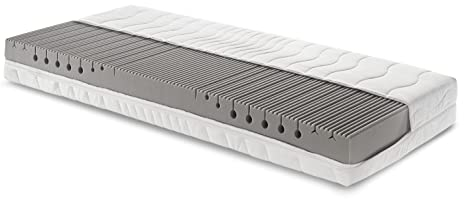 Victoria Matratze Relax 100x200-7-Zonen Kaltschaummatratze - Premiumhöhe 22cm - Made in Germany (100x200 H3)