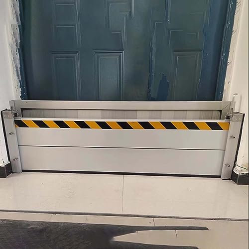 Garagentor dichtung hochwasserschutz barriere 40 cm hohe Aluminium-Hochwasserbarriere, Hochbelastbares, wiederverwendbares Wasserschutzsystem, Flutbarriere Tür für Hauseingänge Hausschutz ( Color : He