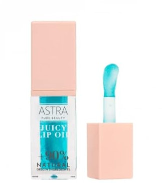 ASTRA Pure Beauty Juicy Lip Oil, feuchtigkeitsspendendes Lippenöl, 5 ml (03 Forest Mint)